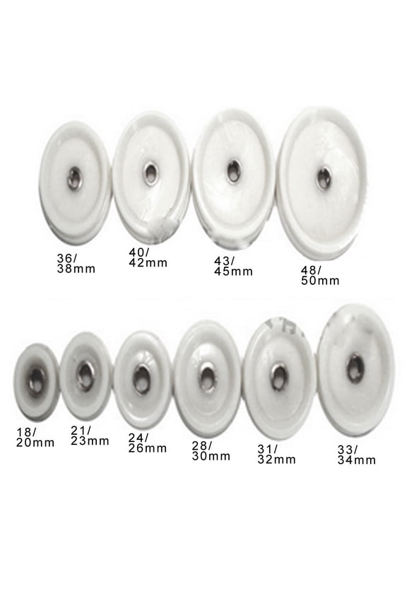 Ccdes Watch Press Tool,Professional Watch Repair Tool Capping Machine Accessories Back Case Press Dies 20 Pcs,Watch Case Press Die