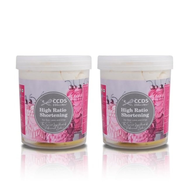 Ccds High Ratio Shortening, 900 Grams Ideal For Buttercream And Fondant