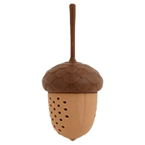 Ccgaton Store 1Pc Creative Tea Infuser Pine Cone Shaped Tea Strainer Food Grade Silicone Tea Filter with Long Handle for Home Kitchen Use Accessory Ideal Gift for Tea Lover 2025 New