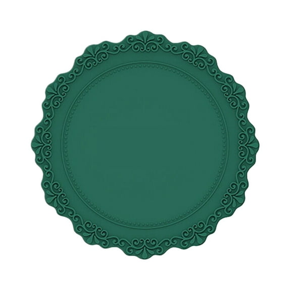 Ccgaton Store 2025 Hot Sale Silicone Placemat Dish Mat Dining Silicone Placemat Coffee Mats Tea Time Mats Silicone Trivet Mat Anti Placemats