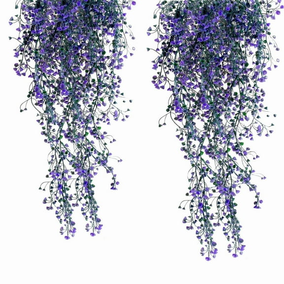 Ccgaton Store Artificial Flowers Home Decor Vine Hanging Artificial Plants Artificial Hanging Plant Faux Ferns Wall Plants Greenery Garland Room Decor Home Garden Wedding Party Clearance