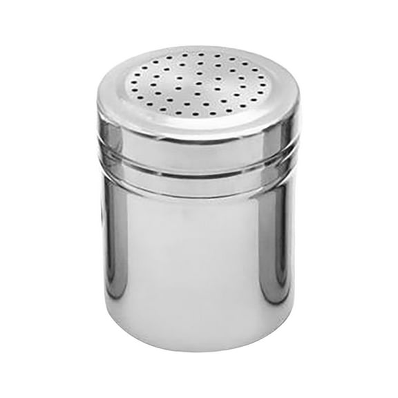 Ccgaton Store Clearance 1Pc Stainless Steel Pepper Salt Shakers Metal Spice Shaker Large Holes Spice Dispenser Condiment Jar Kitchen Shakers Sugar Shaker for Cooking Kitchen Baking 9cm