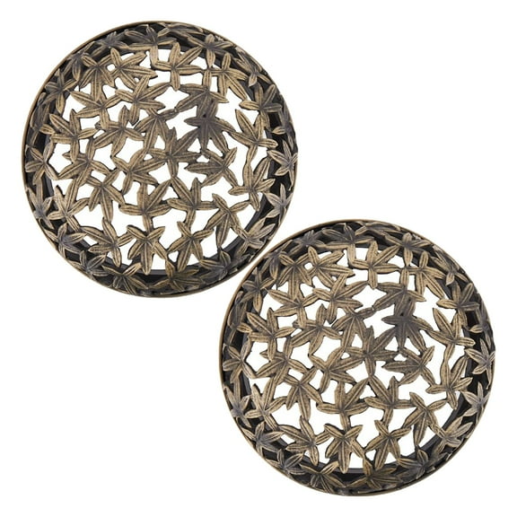 Ccgaton Store End of 2025 Clearance Candle Cover Topper Scented Alloy Round Jar Candles Lid Help Sleeves Maple Antique Cyan Candle Toppers Accessories for Women Help Jar Candles Containers