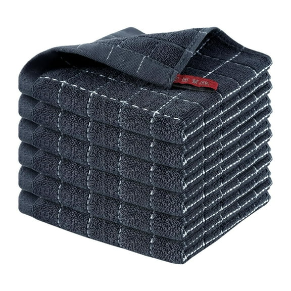 Ccgaton Store End of 2025 Clearance Clean Kitchen Fast Absorbent Microfiber Thick Towel Rags and Thick Rags Dry Super Cotton Dishwashing Soft Kitchen Thick Dishcloth Towel wipes