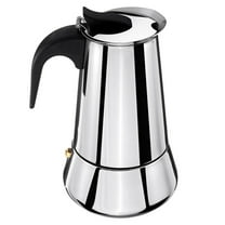 Ccgaton Store End of 2025 Big PromotionStainless Steel Mocha Espresso Latte Percolator Stove Top Coffee Maker Pot Too Must-Have