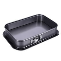 Ccgaton Store End of 2025 Clearance Removable Pan Cake with Pan Rectangle Springform Non-Stick Cheesecake Pan Kitchen,Dining & Bar Bakeware