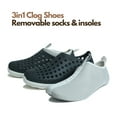 thumbnail image 1 of Ccilu Greenplax Fish Men Eco Friendly Clogs Water Shoes With Removable Insoles And Mesh Liners, 1 of 9