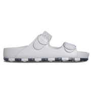 Ccilu Horizon Check Men Casual Beach Slide Comfortable Sandals with Adjustable Buckle Straps