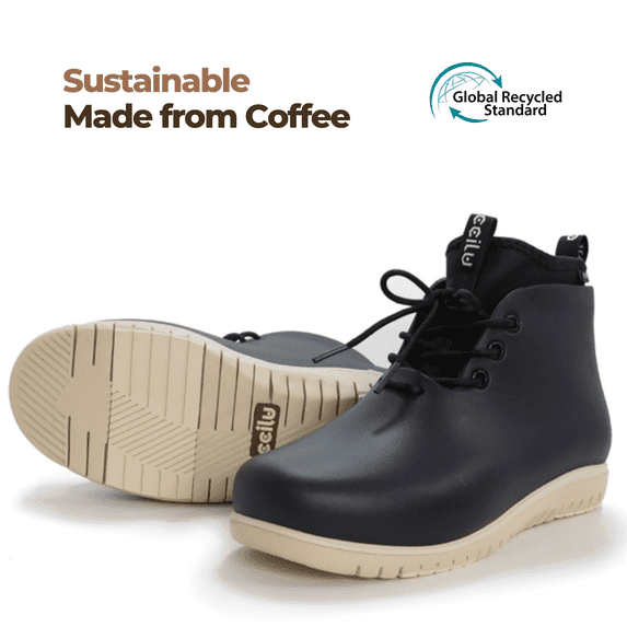 Ccilu XpreSole Panto Men High Top Ankle Eco-friendly Boots Anti-slipping Lightweight Rainboots