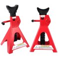 thumbnail image 1 of Cciyu Pair of 3 Ton Steel Jack Stands Car Emergency Low Profile Lift Hand Tool Adjust, 1 of 5