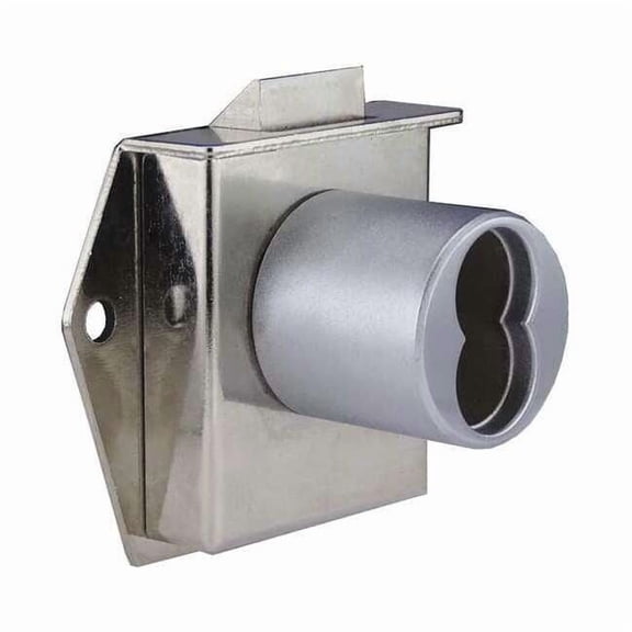 Ccl Interchang Core Deadlatch,Silr,Rectang 72615