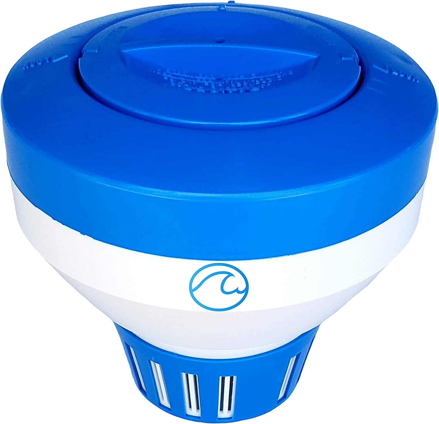 Cclear Pool Chlorine Floater 3 Inch Tablets Floating Chlorine Dispenser for Pool, 7”