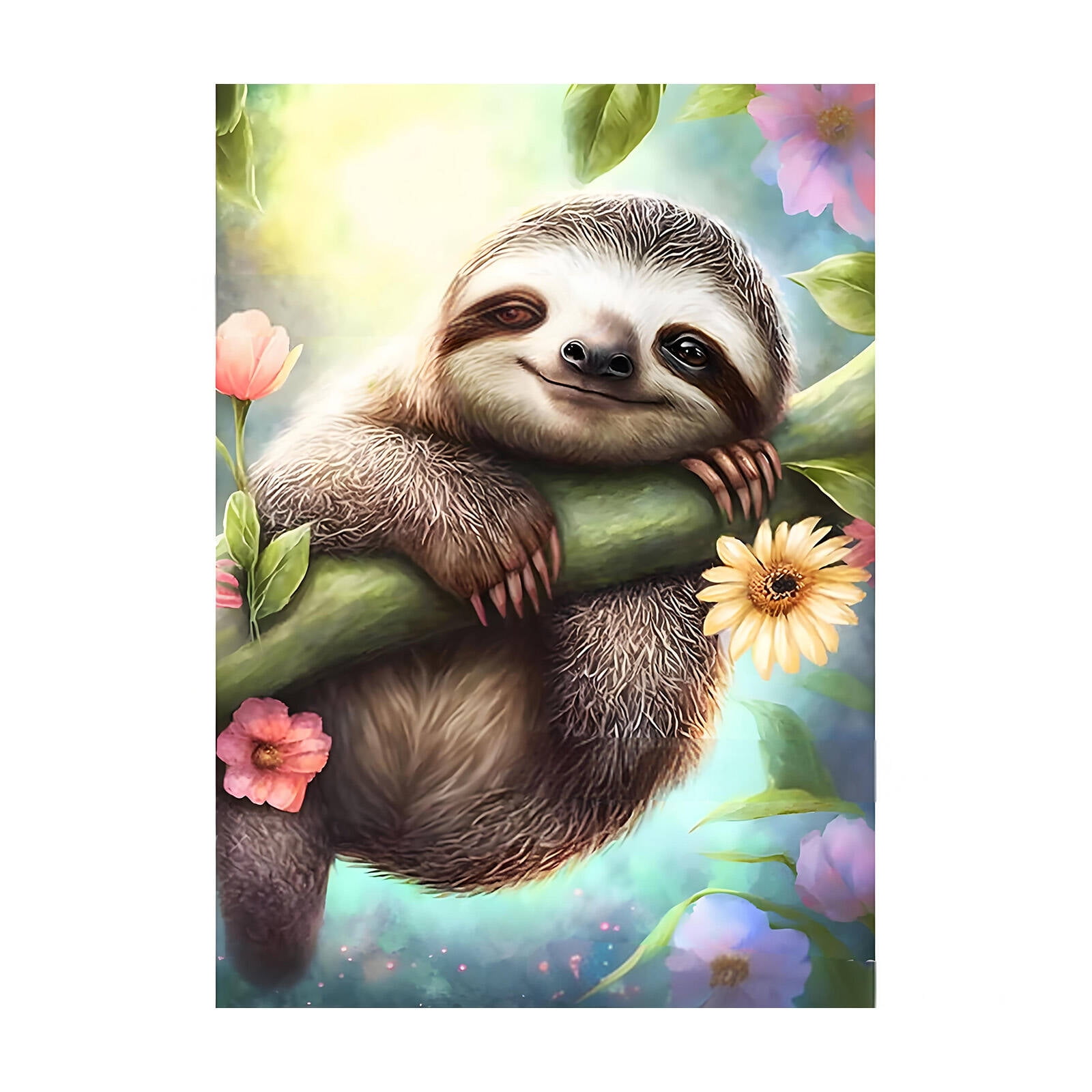 Soloth Kit Number Ccocc Custom Diamond Painting Sloth Diamond Painting For Decor Diamond ...