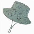 thumbnail image 1 of Ccpelsie Baby Sun Hat for Baby Girl Boy 0-4T - Wide Brim Toddler Bucket Hat Adjustable Strap Infant Hats for Outdoor(AG,3-5 Years), 1 of 4