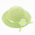 thumbnail image 1 of Ccpelsie Baby Toddler Infant Girls Bucket Sun Hats Protection Beach Toddler Wide Brim Bucket Summer Hats(Green,One Size), 1 of 3