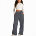thumbnail image 1 of Ccpelsie Baggy Sweatpants For Girls Trendy Oversized Wide Leg Loose Fit Pants Elastic High Waist Drawstring Athletic Joggers(Dark Gray,4-6 Years), 1 of 7