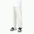 thumbnail image 1 of Ccpelsie Big/Little Boys Sweatpants Active Athletic Jogger Pants Soft Casual Comfort Pants for Kids(White,11-12 Years), 1 of 6