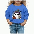 thumbnail image 1 of Ccpelsie Boy Sweater Toddler Kids Warm Crewneck Sweatshirt Pullover Fall Winter Clothes Outfits for Kids(Blue,10-11 Years), 1 of 4