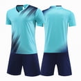 thumbnail image 1 of Ccpelsie Boys Athletic Shorts Set - 2 Piece Short Sleeve Boys Tee Shirts Athletic Boy Shorts for Summer(D,13-14 Years), 1 of 3