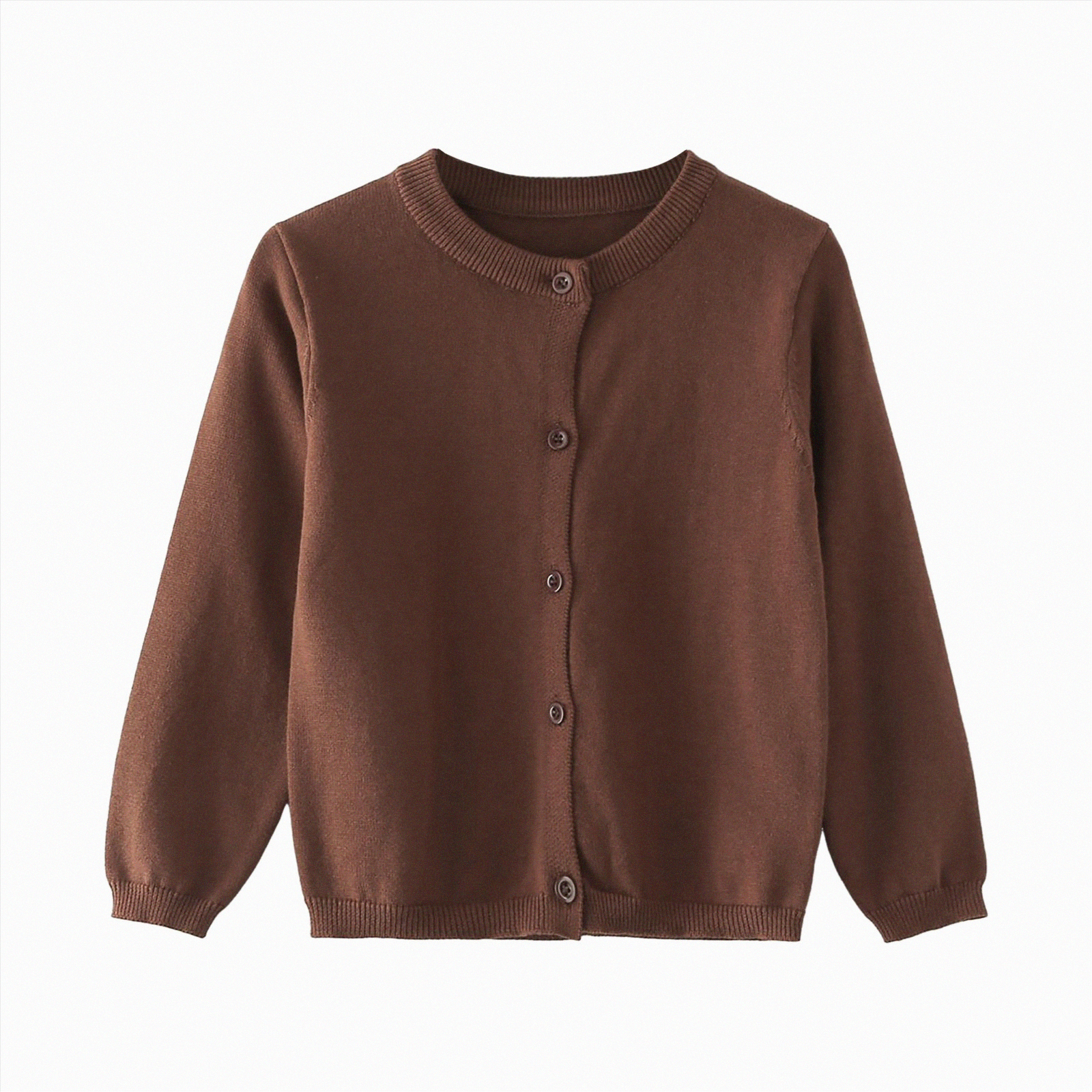 Boys Sweater Knitwear Long-Sleeve Cotton Cardigans