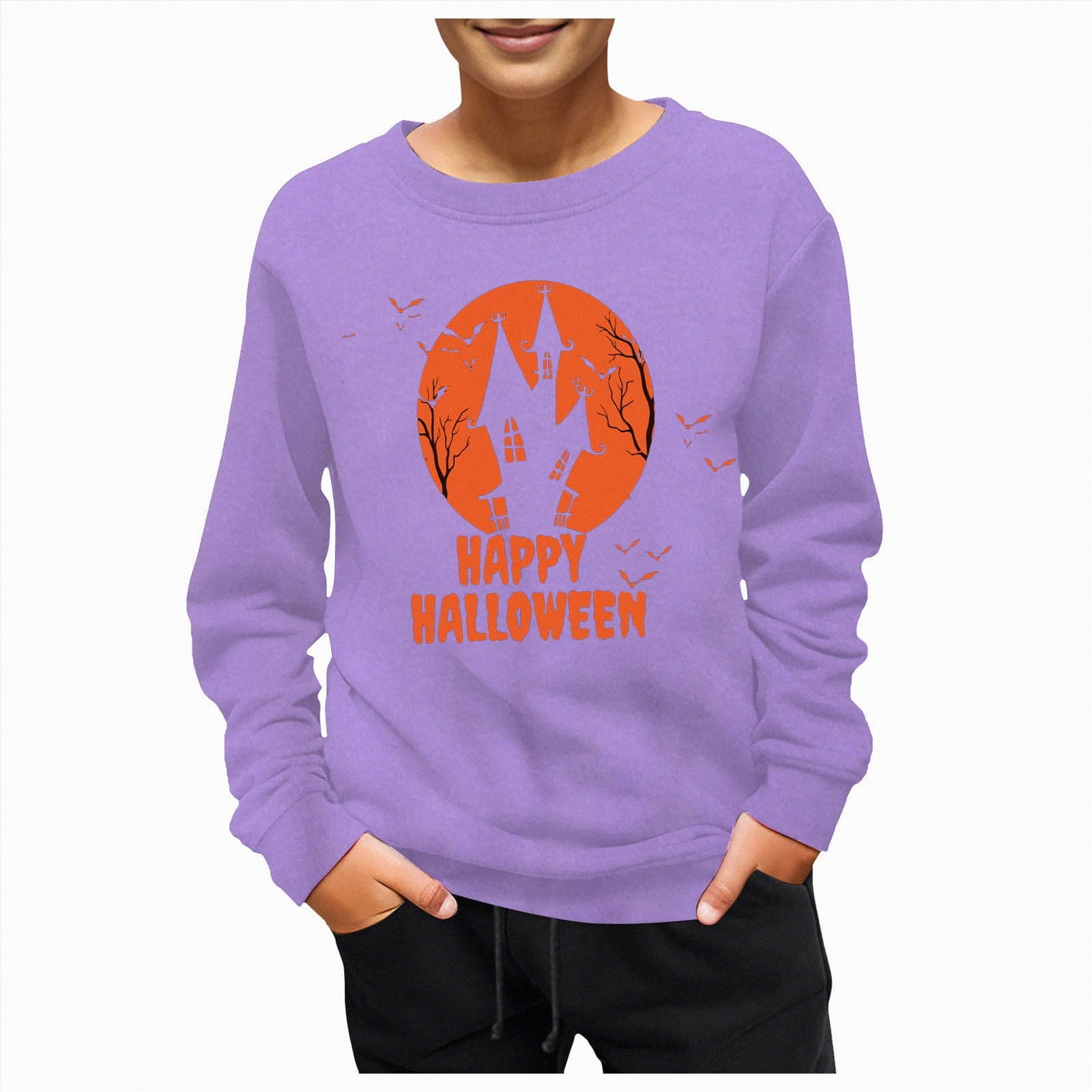 Baby Boy Cartoon Print Pattern Comfy Cotton Pullover
