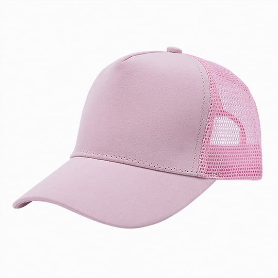 Ccpelsie Boys Girls Baseball Cap Kids Sun Hat for Summer Beach Outdoor Play Cotton Ball Cap Gifts for Boys(Pink,One Size)