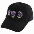 thumbnail image 1 of Ccpelsie Boys Girls Caps Dinosaur Embroidery Baby Baseball Caps Infant Toddler Kids Hats(Black,3-8 Years), 1 of 7