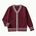 thumbnail image 1 of Ccpelsie Boys Knit Cardigan Sweaters Cute Long Sleeve Button Down Clothes Casual Fashion for Kids and Toddlers(,2-4 Years), 1 of 4
