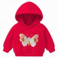 thumbnail image 1 of Ccpelsie Boys' Pullover Hoodie Soft Fleece Stylish Graphic Hooded Sweatshirt with Kangaroo Pocket for Little/Big Kids(Red,18-24 Months), 1 of 7