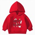 thumbnail image 1 of Ccpelsie Boys Pullover Hoodies Cute Graphic Printed Hooded Sweatshirt with Pocket for Little/Big Kids(Red,18-24 Months), 1 of 7