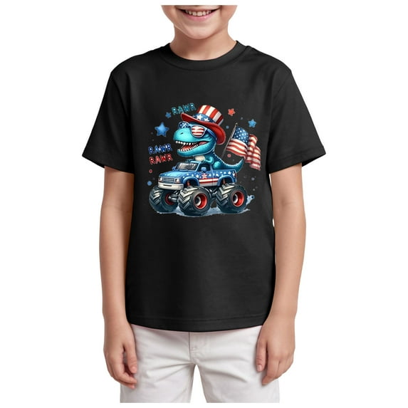 Ccpelsie Boys T-Shirt Oversized Short Sleeve Basic Tops Crew Neck Loose Tees Kid Fashionable Casual Top(Black,13-14 Years)