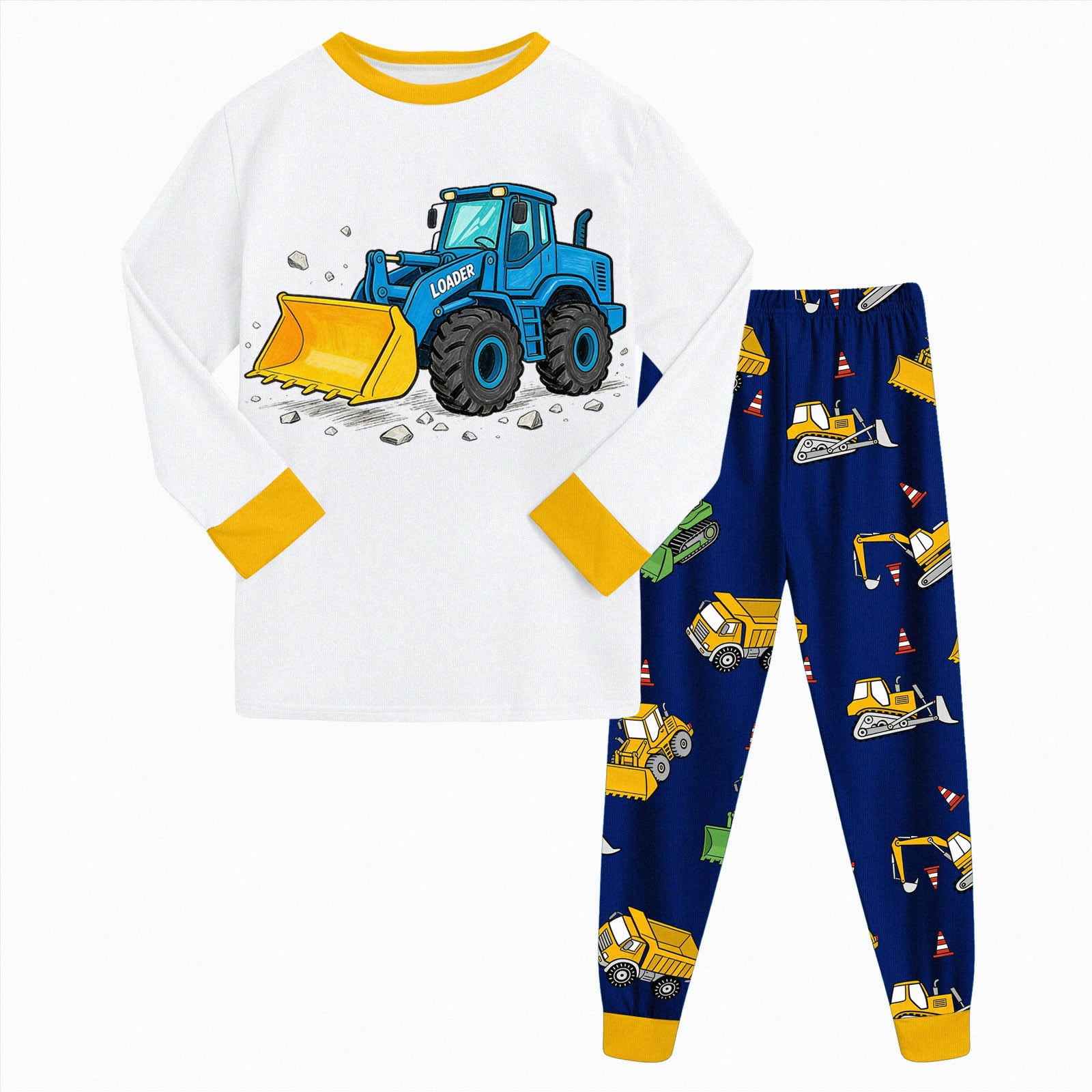 Ccpelsie Boys and Girls Clothes Round Neck Long Sleeve Sweatshirt and ...
