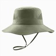 thumbnail image 1 of Ccpelsie Children Boys and Girls Sun-Bucket-Hat Outdoor Fishing-Hat Boonie-Cap for 2-14 Years Kids AG,6-10 Years, 1 of 8