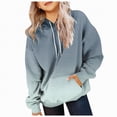 thumbnail image 1 of Ccpelsie Fashion Sweatshirt for Girls Long Sleeve Pullover Tops Kids Lightweight Fleece Winter Clothes(Navy,4-5 Years), 1 of 6