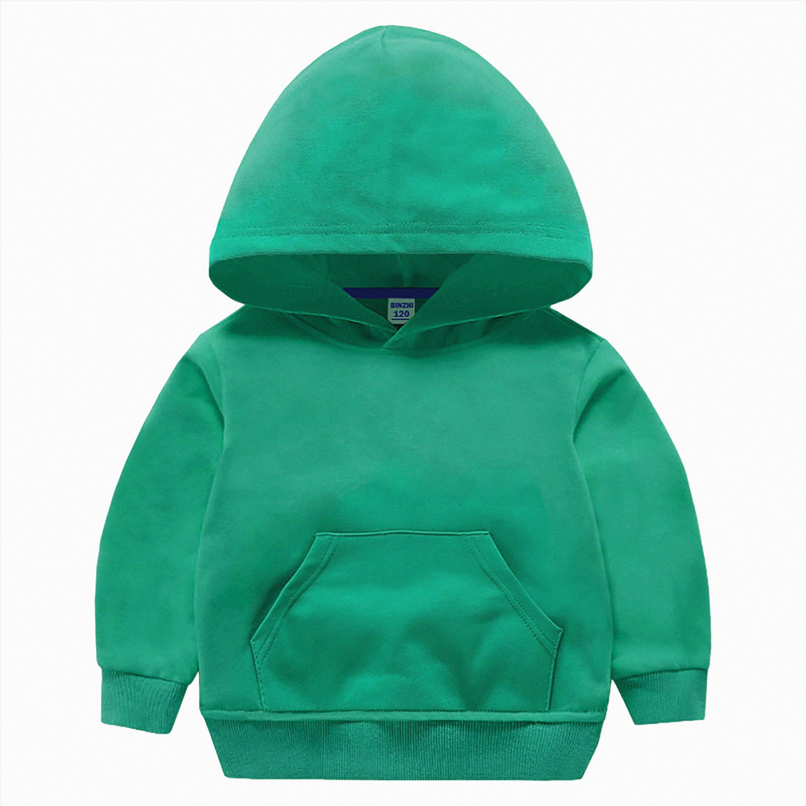 Girls Regular Dark Green Embroidered Casual Sweatshirt
