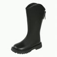 thumbnail image 1 of Ccpelsie Girl's Knee High Winter Riding Boots Fall Shoes Casual Shoes Outdoor Shoes(Toddler/Little Kid/Big Kid)(Black,2.5), 1 of 8