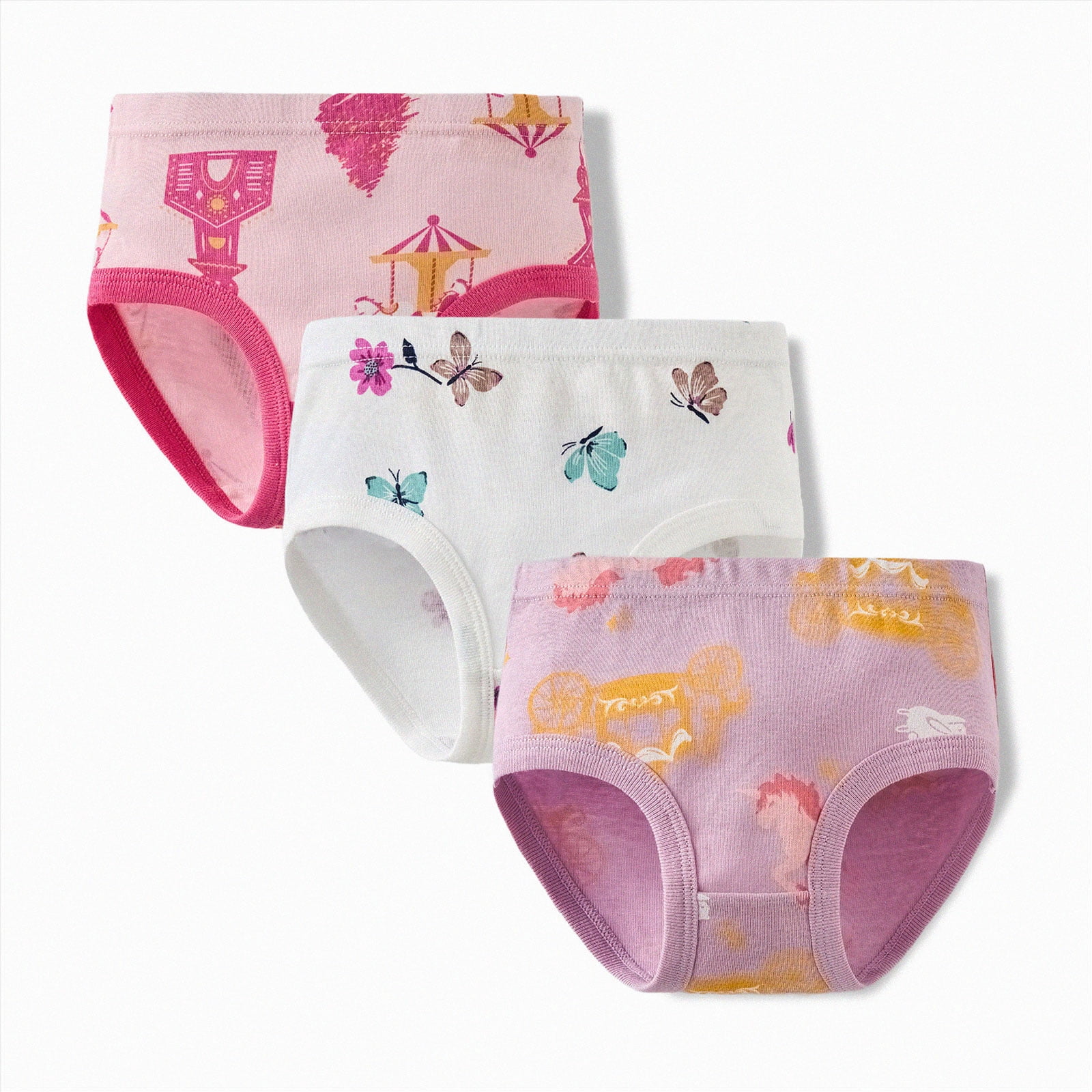 Ccpelsie Girls Panties Soft Breathable Briefs For Little Big Girls ccpelsie-girls-panties-soft-breathable-briefs-for-little-big-girls