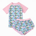 thumbnail image 1 of Ccpelsie Girls Swimsuits Kids Summer 2 Piece Bathing Suit Little Girls Casual Summer Swimwear(Multicolour,6-7Years), 1 of 1