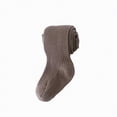 thumbnail image 1 of Ccpelsie Fall Winter Tights Girls Dance Tights School Girl Footed Leggings Kids Soft Pantyhose Stockings for Toddler(Coffee,5-6 Years), 1 of 3
