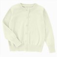 thumbnail image 1 of Ccpelsie Girls and Toddlers Basic Cardigan Sweater Button up Long Sleeve Knit Tops for Kids(White,11-12 Years), 1 of 5