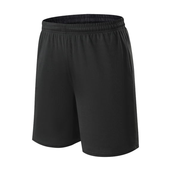 Ccpelsie Gym Mens Shorts - Quick Dry Basketball Workout Athletic Shorts with Pockets for Running Casual Activewear(Black,XXL)