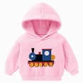 thumbnail image 1 of Ccpelsie Hoodies for Boys Cute Trendy Toddler Long Sleeve Oversized Hooded Sweatshirts Tops Winter Fashion Clothes(Pink,18-24 Months), 1 of 7