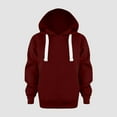 thumbnail image 1 of Ccpelsie Hoodies for Teen Girls Trendy Color Solid Zip Jackets Long Sleeve Up Kids Long Sleeve Hooded ,4-5 Years, 1 of 8