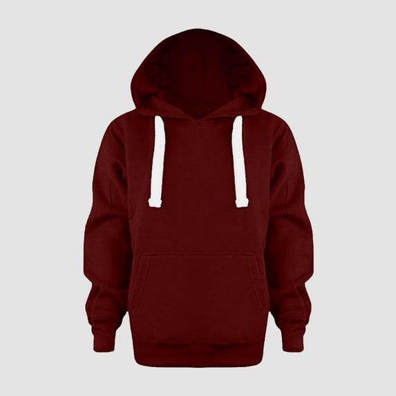 Ccpelsie Hoodies for Teen Girls Trendy Color Solid Zip Jackets Long Sleeve Up Kids Long Sleeve Hooded ,4-5 Years