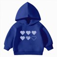 thumbnail image 1 of Ccpelsie Kids Hoodies for Boys Cute Printed Sweatshirts Casual Hooded Pullover for Little/Big Kids(Blue,18-24 Months), 1 of 7