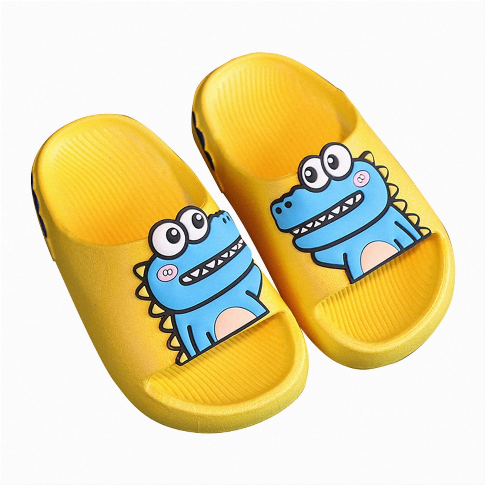 Ccpelsie Kids Slides Boys Girls Slip On Shower Sandals Comfort Slippers ...