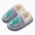 thumbnail image 1 of Ccpelsie Kids Slippers Boys Girls Indoor House Slip on Shoes Outdoor Breathable Shoes for Little Big Kid(Grey,12), 1 of 6