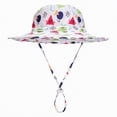 thumbnail image 1 of Ccpelsie Kids Sun Hat Quick Dry Foldable Bucket Hat Lightweight Adjustable Hat for Girls and Boys(Watermelon Red,1-3 Years), 1 of 5