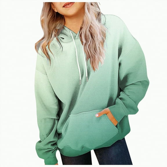 Ccpelsie Little/Big Boys Hoodie Pullover Sweatshirt Kids Cotton Casual Pocket Jacket Spring Fall Clothes(Dark Green,9-10 Years)