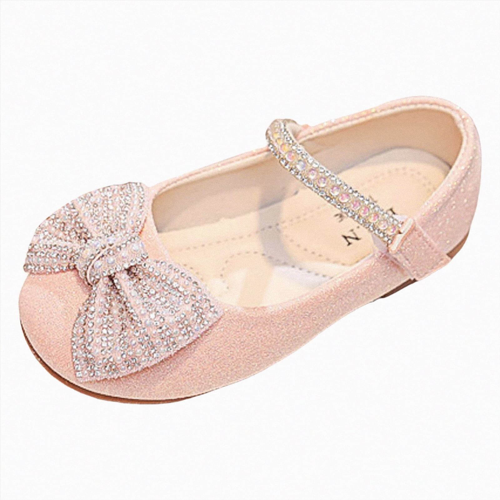 Ccpelsie Little/Big Girl Shoes Wedding Party Princess Shoes Toddler ...